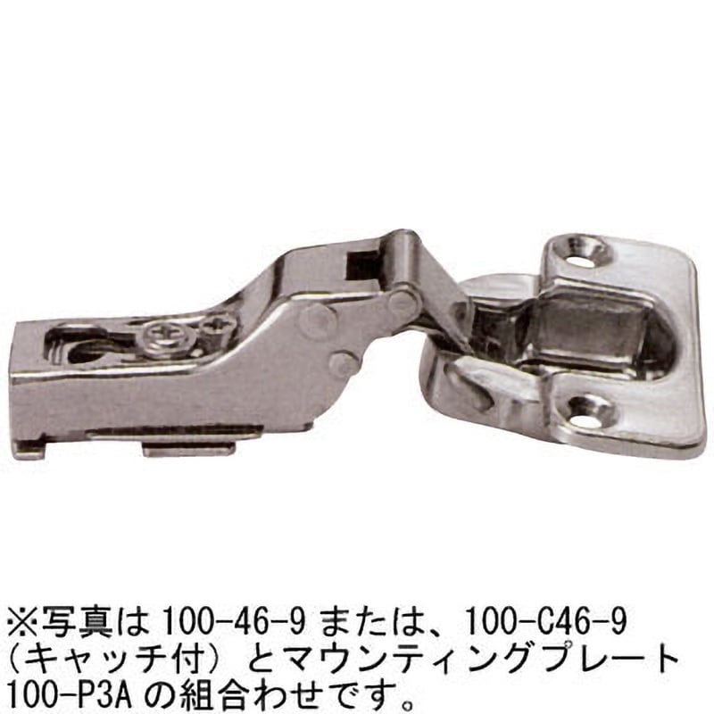 100-46/9SUS304B 100シリーズ ステンレス鋼製スライド丁番 1個