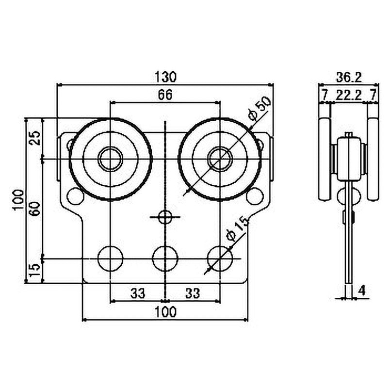 3 4WHTU ツール複車 1個 ダイケン 【通販モノタロウ】