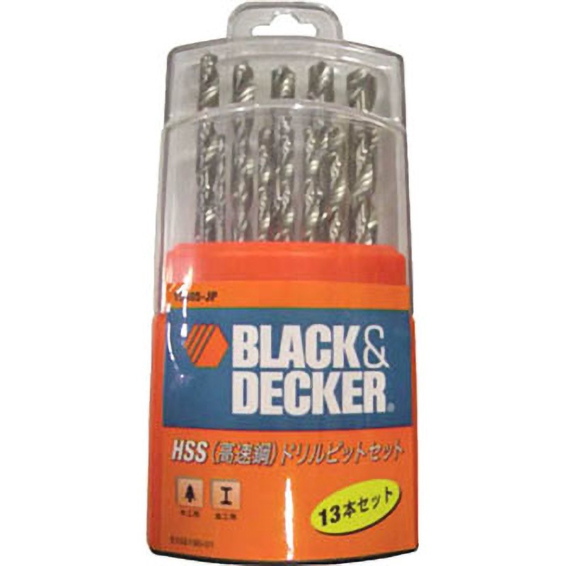 15085 ドリルビット13PC 1セット(10個) BLACK&DECKER 【通販モノタロウ】