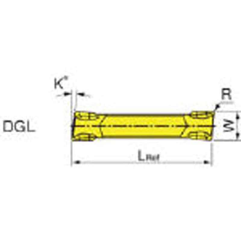 イスカル ドゥーグリップ 突っ切り加工用チップ DGL-C IC354 ( DGL3102C-6D IC354 ) イスカル ドゥーグリップ 突っ切り加工用チップ DGL-C IC1028 □▽621