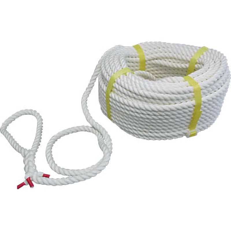【１本】クレモナSロープ 繊維ロープ 合繊ロープ 40mm×50m親綱命綱荷綱など