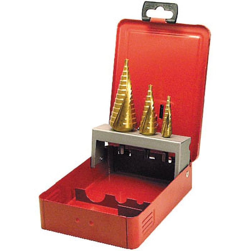 DSST-3R ステップドリルセット(スパイラルタイプ) 1セット DENSAN DSST-3R ステップドリルセット(スパイラルタイプ) 1セット DENSAN