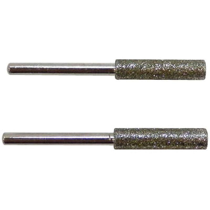 専用JG310★高級 ダイヤモンド0.32ct pt950 ヘッド CGLソ付 N-821-51 軸付ダイヤモンド砥石 (2本入り) ニシガキ工業 寸法4.8×20mm