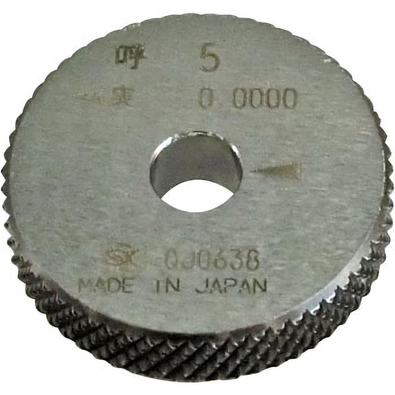 RG-5 鋼リングゲージ 1個 SK(新潟精機) 【通販モノタロウ】