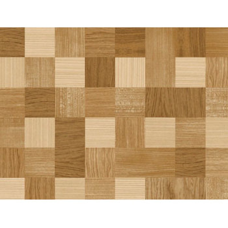 DEC-08 モザイクウッド BR 貼ってはがせる装飾シート(エンボスタイプ