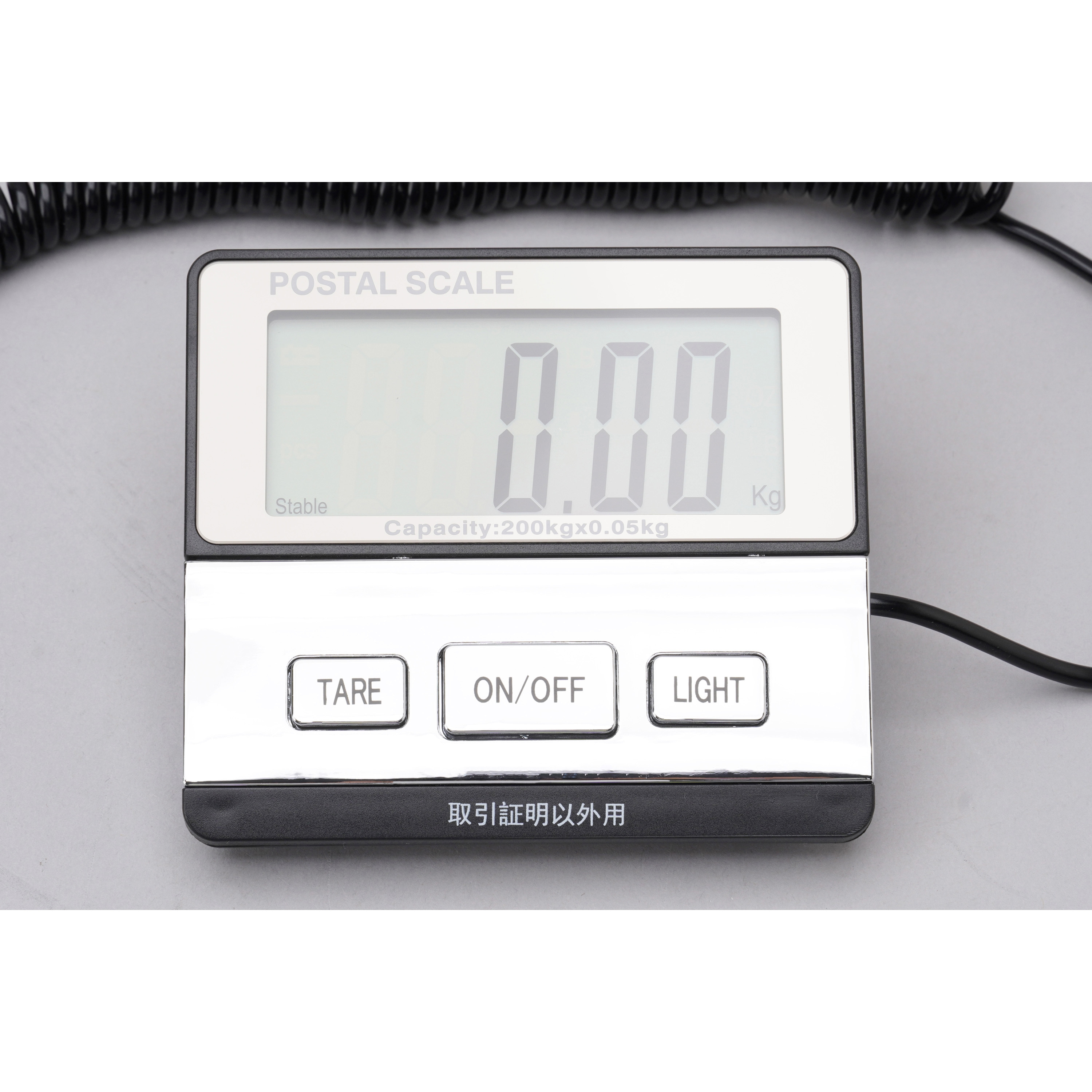 デジタル台はかり セパレート型 ステンレス製 モノタロウ ひょう量0.3