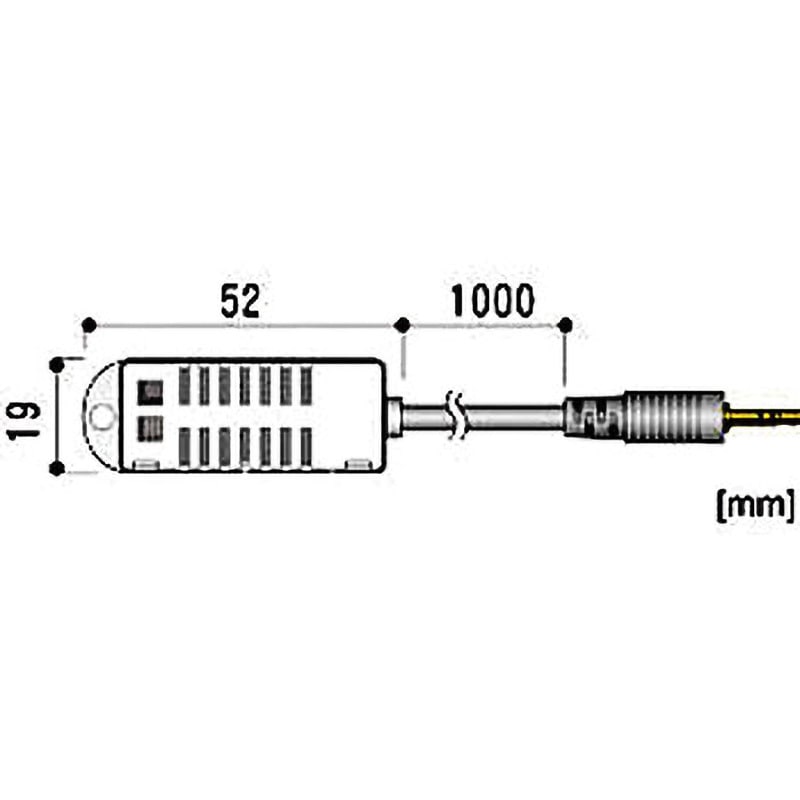 TR-3110 温湿度センサ(ケーブルタイプ) 1個 T&D(ティアンドデイ) 【通販モノタロウ】