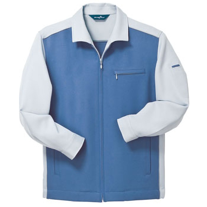 BF-715 BF-715 長袖ブルゾン(秋冬用) アルトコーポレーション 名入れ可 ルアナ(東レ国内素材・制電裏綿) ブルー色 3S着丈60cm