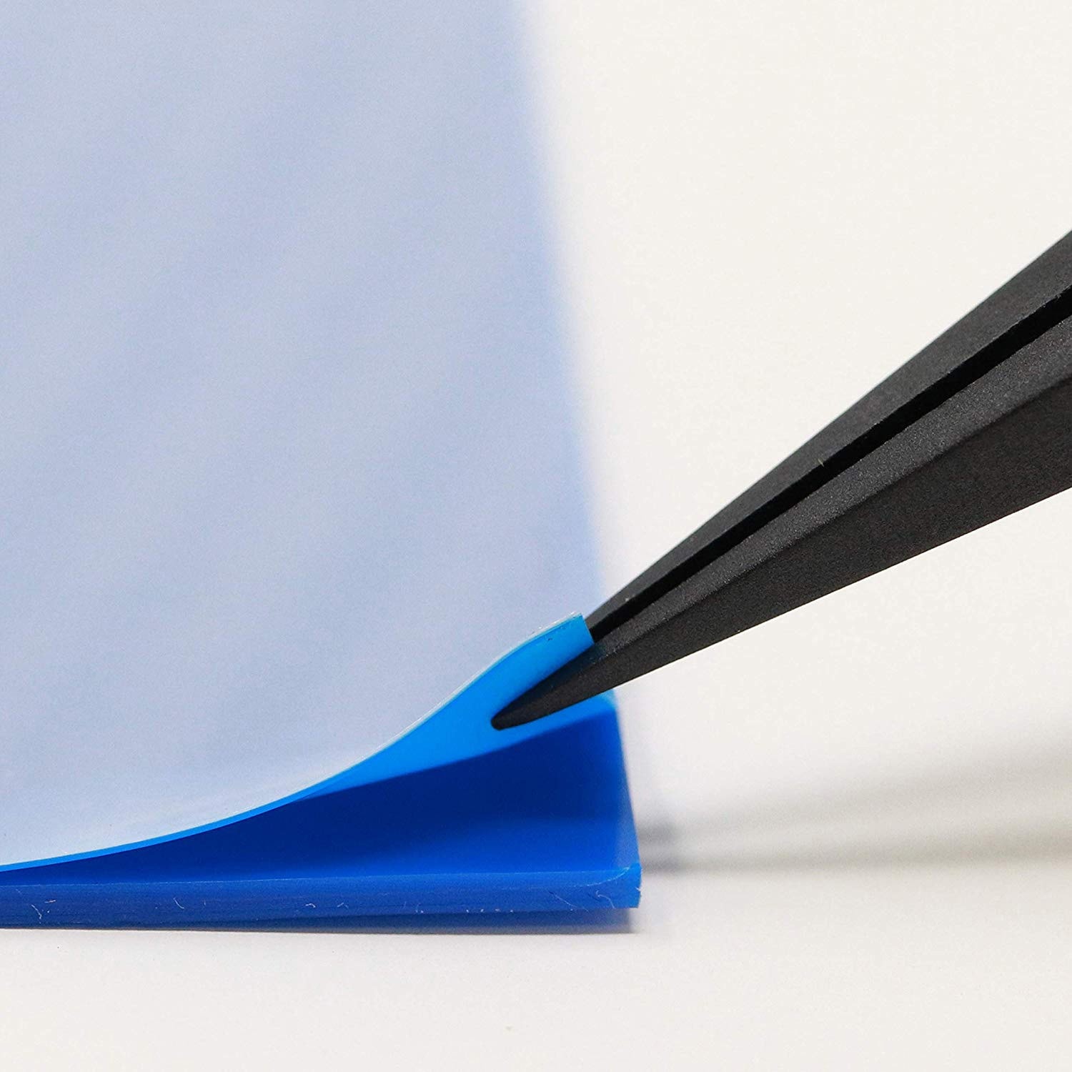 PTZ-43 ESDピンセット エンジニア 先曲 非磁性ステンレス製 全長130mm