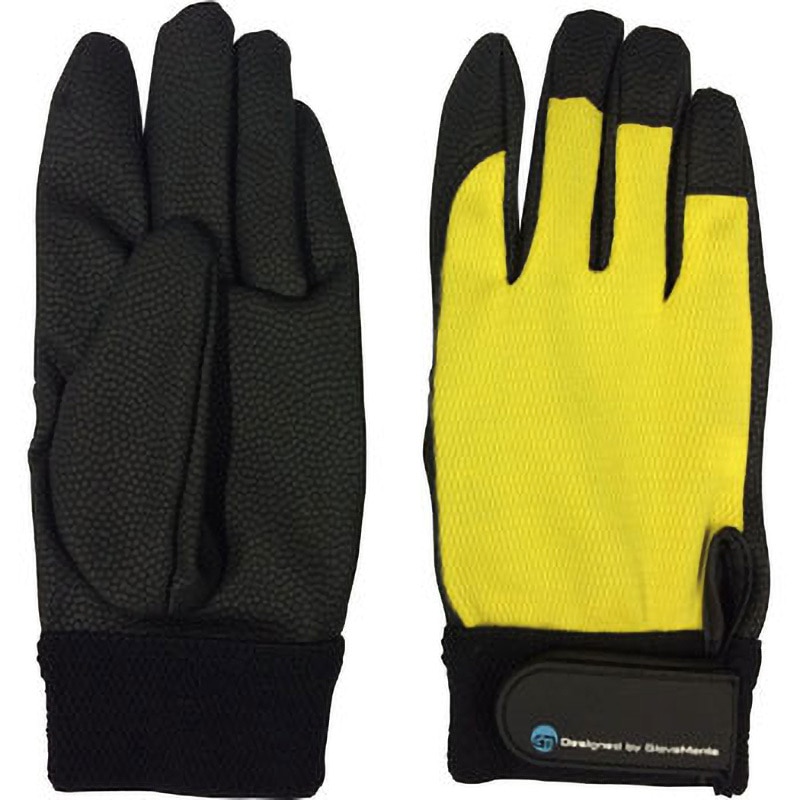 2970 PUドクター グローブマニア(川西工業) 1双入 イエロー色