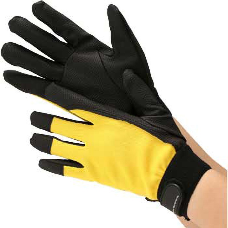 2970 PUドクター グローブマニア(川西工業) 1双入 イエロー色