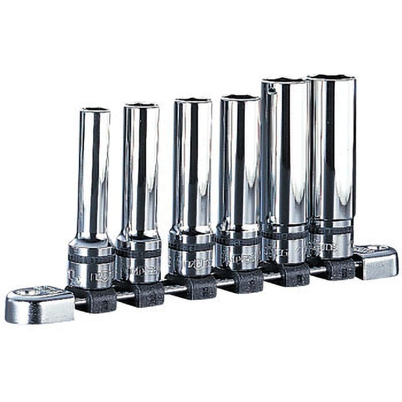 NTB4L06A (12.7SQ) ネプロス・ディープソケットセット 1セット(6個) nepros 【通販モノタロウ】