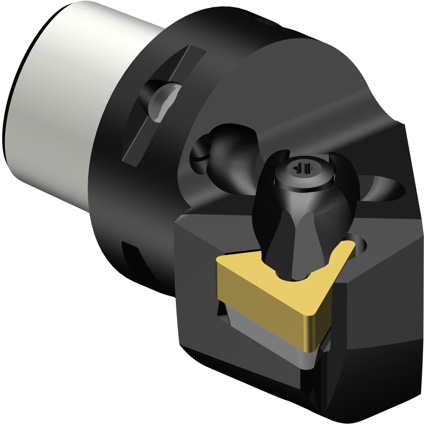 C3-DTJNL-22040-16 T-Max P 旋削加工用カッティングユニット カップリングサイズC8 サンドビック 93° 左勝手 トップおよび穴クランプ(RC) 適合チップ三角形60°   C3-DTJNL-22040-16 22,485円