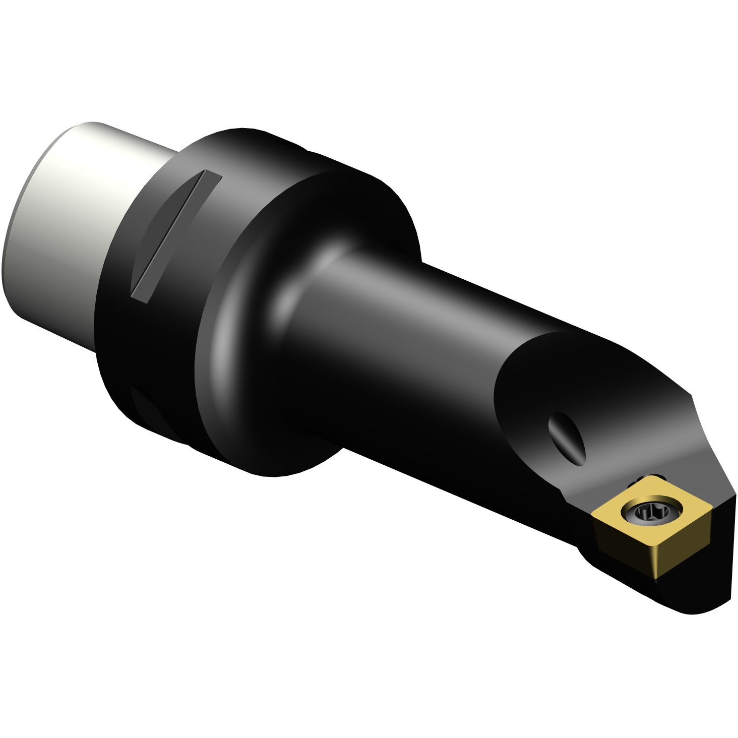 C3-SCLCL-13075-09 CoroTurn(R) 107 旋削加工用カッティングユニット サンドビック 95° 適合チップひし形80° スクリュークランプ 左勝手   C3-SCLCL-13075-09