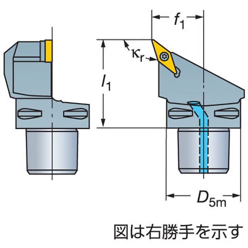 C5-SVHBL-35060-16 CoroTurn®； 107 内径用カッティングユニットC5