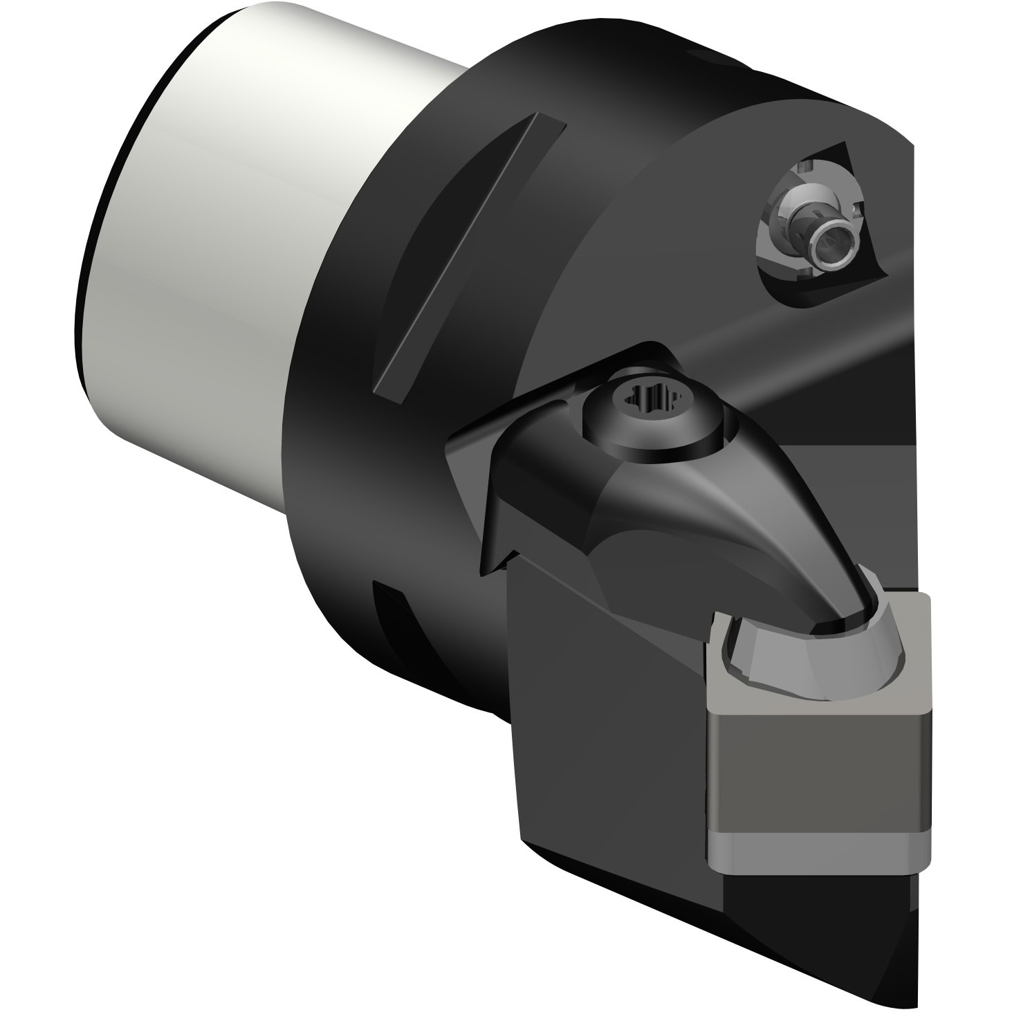 C4-DSSNL-27042-12-2 T-Max P 旋削加工用カッティングユニット カップリングサイズC8 サンドビック 45° 左勝手 トップおよび穴クランプ(RC) 適合チップ正方形90°   C4-DSSNL-27042-12-2 26,256円