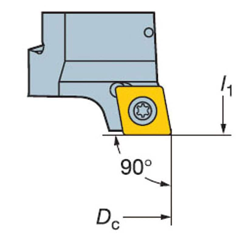 R820E-BR22SCFC12A CoroBore®； BR30用スライダー 1個 サンド