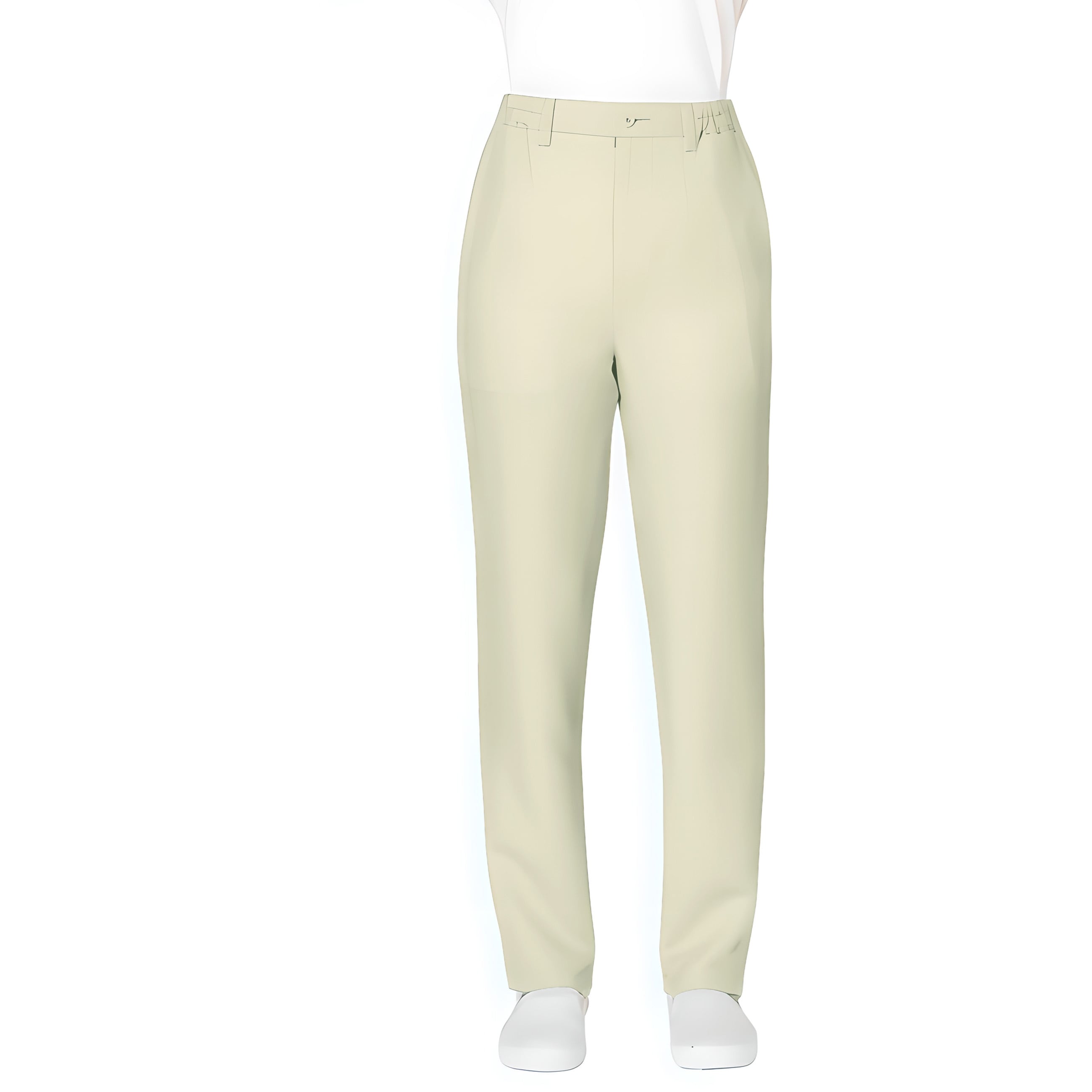 HAP205 HAPPYWINDレディスノータックパンツ/脇ゴムHAP205 HAPPYWIND