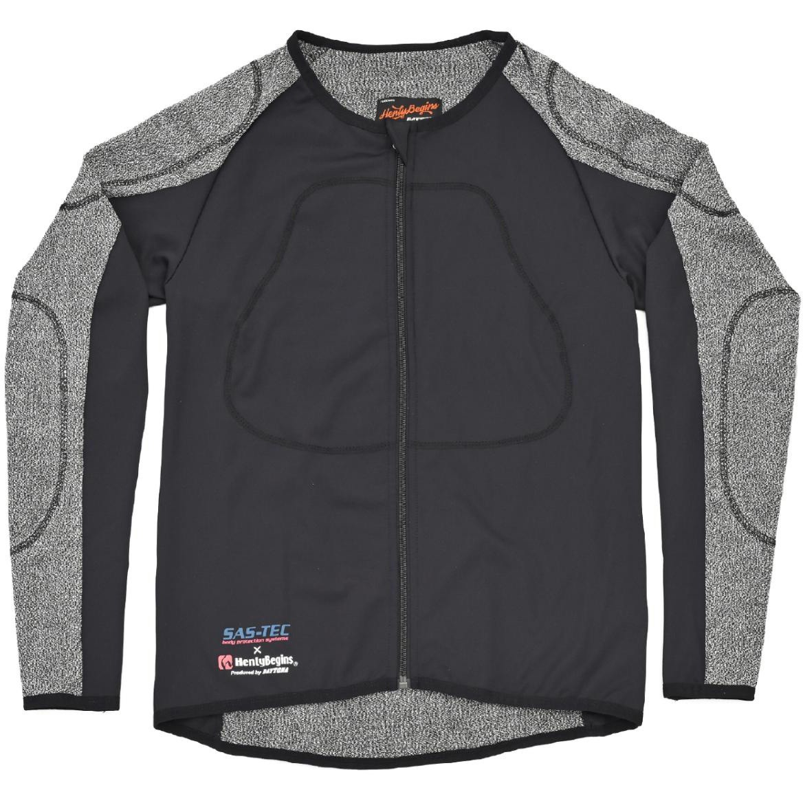 41655 HBP018 補修ウェア 耐切創 グレー/ブラック XLサイズ 41655 1個 DAYTONA(デイトナ) 【通販モノタロウ】