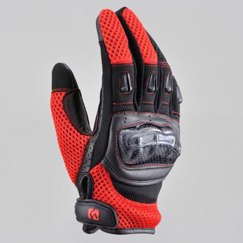 25924 HBG116カーボンメッシュグローブ レッド Mサイズ 25924 1個 DAYTONA(デイトナ) 【通販モノタロウ】