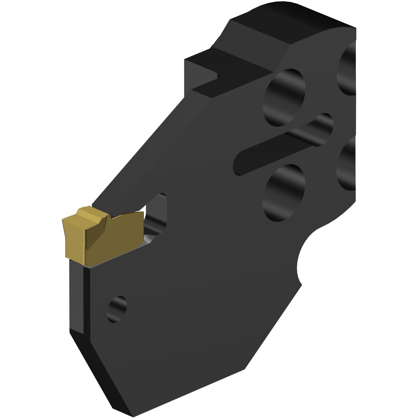 570-32L151.21-32-50 T-Max(R) Q-カット溝入れ加工用ヘッド サンドビック クランプシステム151.2チップ用スクリュークランプ 左勝手