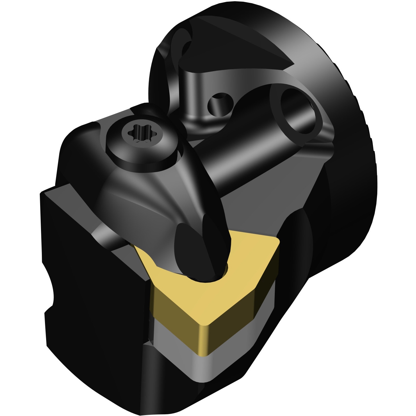 570-DWLNR-32-08-LE T-Max(R) P 旋削加工用ヘッド サンドビック 95° トップおよび穴クランプ(RC)