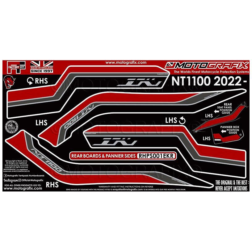 MT-RHPS001EKR フェアリングプロテクター MT-RHPS001EKR MOTO GRAFIX (モトグラフィックス) タイプFairing Protector