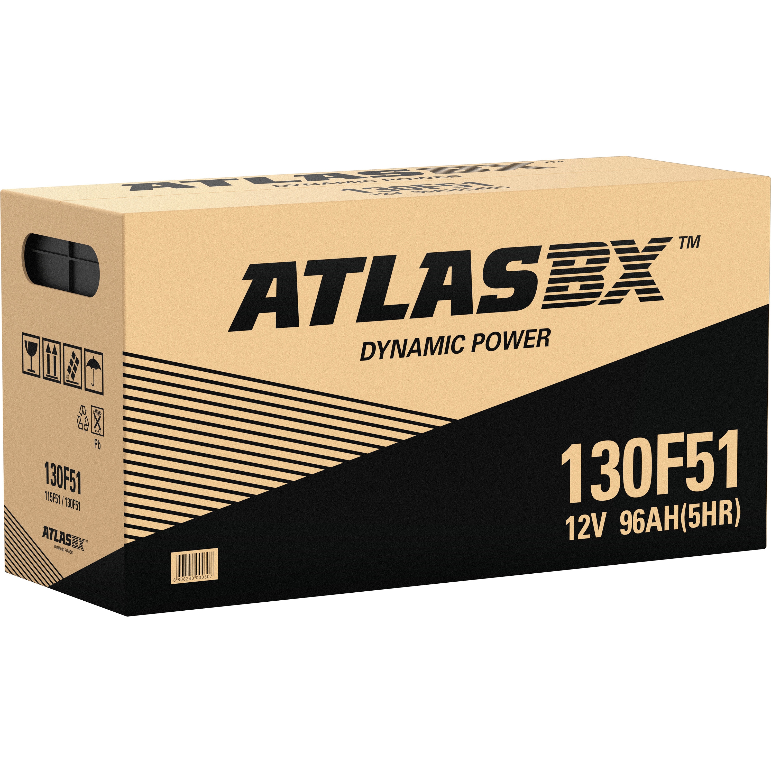 AT 130F51 メンテナンスフリーバッテリー ATLAS BX 1個 アトラス(ATLAS