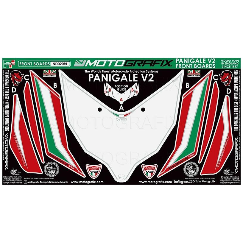 MT-ND020RT ボディパッド フロント MT-ND020RT MOTO GRAFIX (モトグラフィックス) タイプFront Body Pad