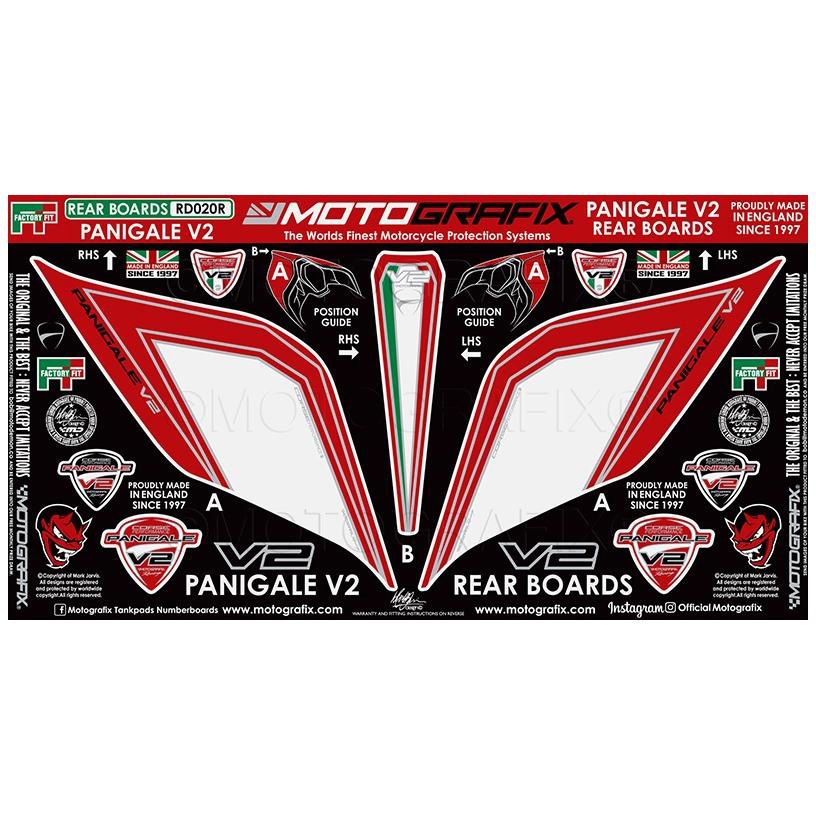 MT-RD020R ボディパッド リア  MT-RD020R MOTO GRAFIX (モトグラフィックス) タイプRear Body Pad