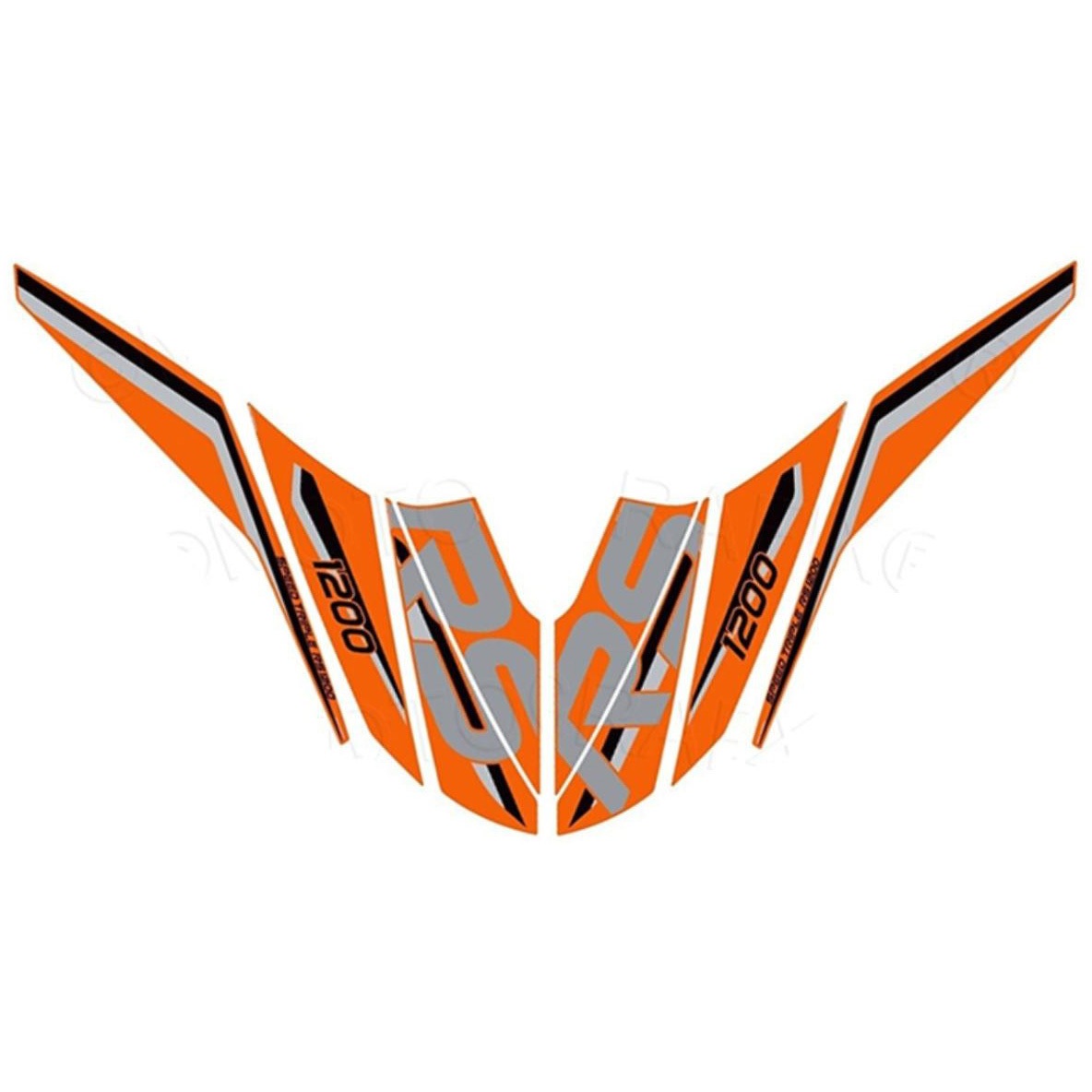 MT-RT003O リア ボディパッド MT-RT003O MOTO GRAFIX (モトグラフィックス) タイプRear Body Pad