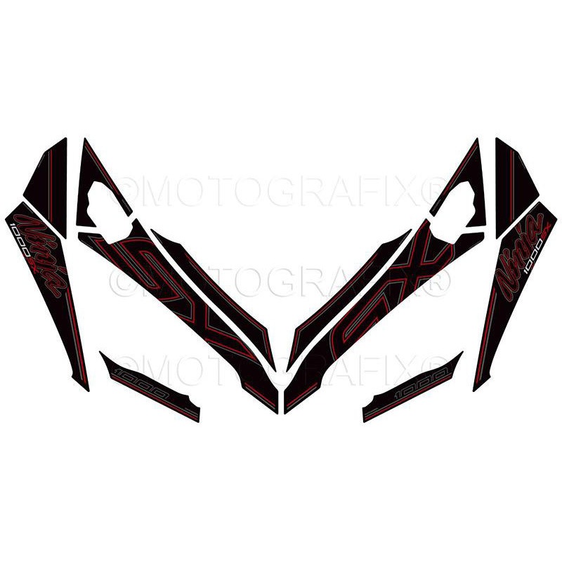 MT-NK024KRE フロント ボディパッド MT-NK024KRE MOTO GRAFIX (モトグラフィックス) タイプFront Body Pad 10,935円