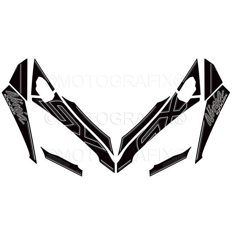 MT-NK024KWE フロント ボディパッド MT-NK024KWE MOTO GRAFIX (モトグラフィックス) タイプFront Body Pad