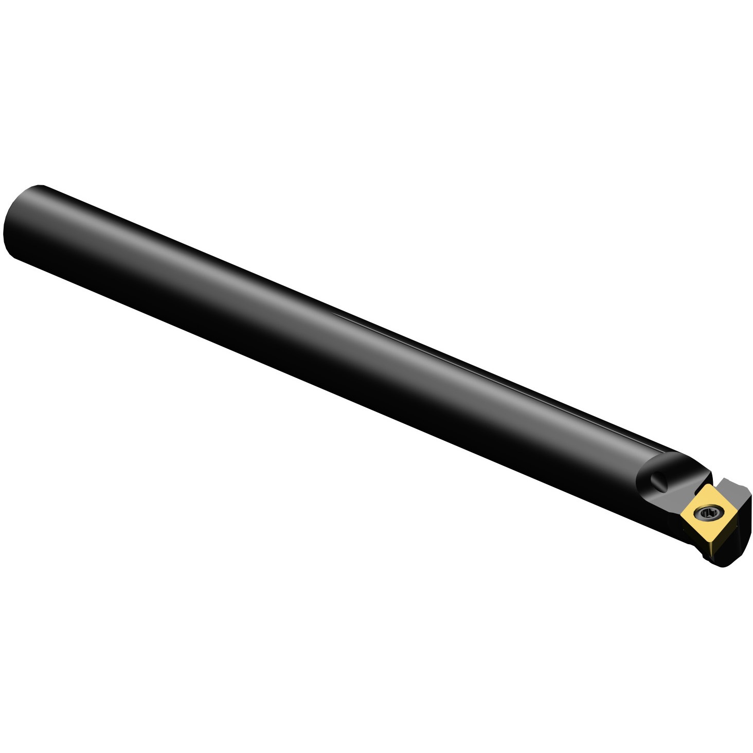 A10K-SDQCL 07-R ポジ・ボーリング鋼バイト 逃げ角7° サンドビック 107.5° 適合チップひし形55° スクリュークランプ 左勝手   A10K-SDQCL 07-R