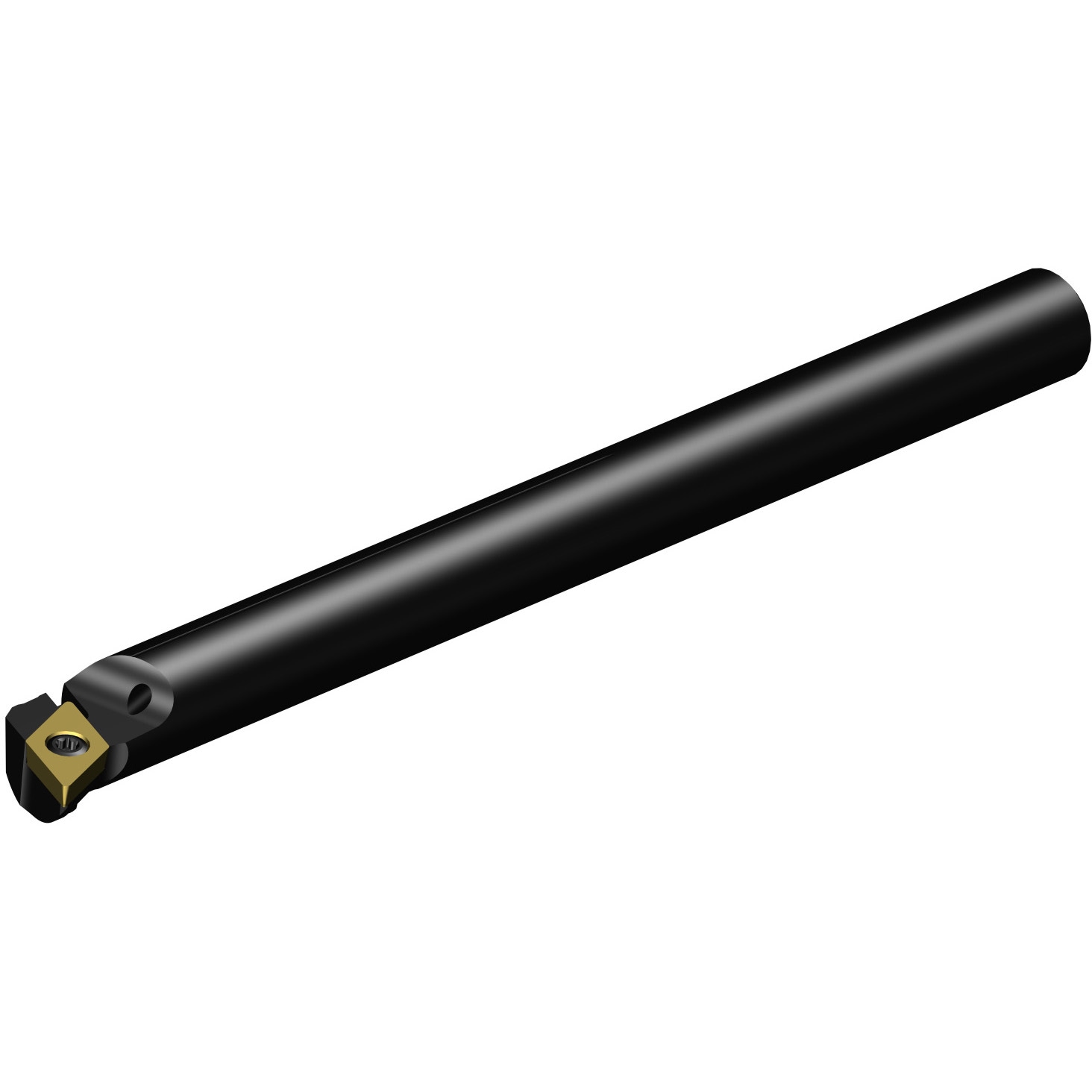 A10K-SDQCR 07-R ポジ・ボーリング鋼バイト 逃げ角7° サンドビック 107.5° 適合チップひし形55° スクリュークランプ 右勝手   A10K-SDQCR 07-R