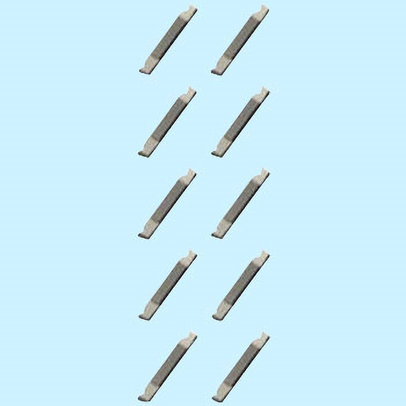 66729 超硬スロアウエイバイト突切用チップ 1セット(10個) ミスターマイスター 【通販モノタロウ】