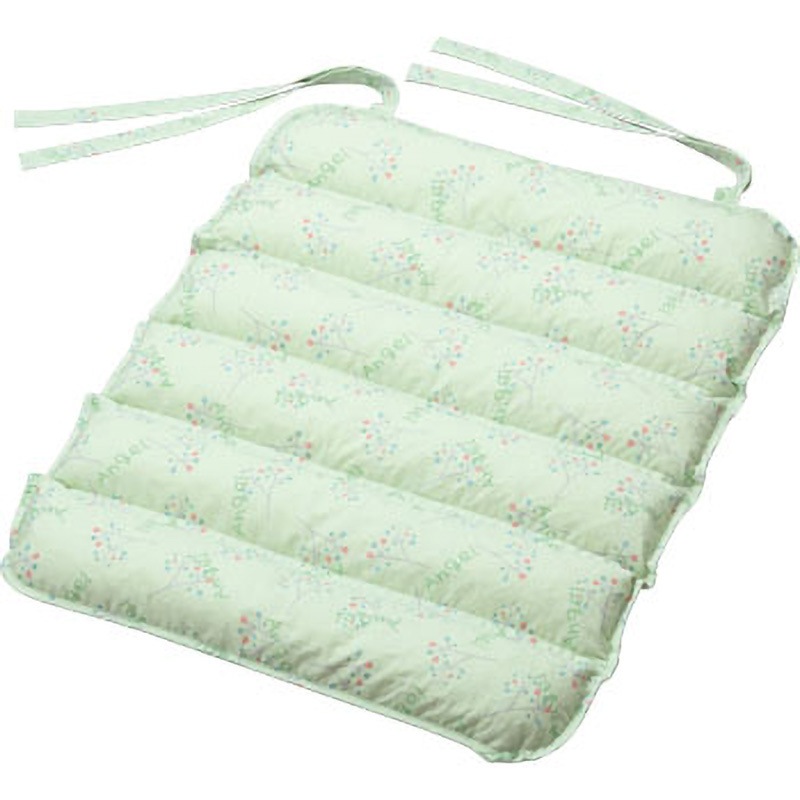 通気ビーズクッション(車いす用) 1625 グリーン 通気ビーズ クッション (車いす用) 東京エンゼル 介護クッション