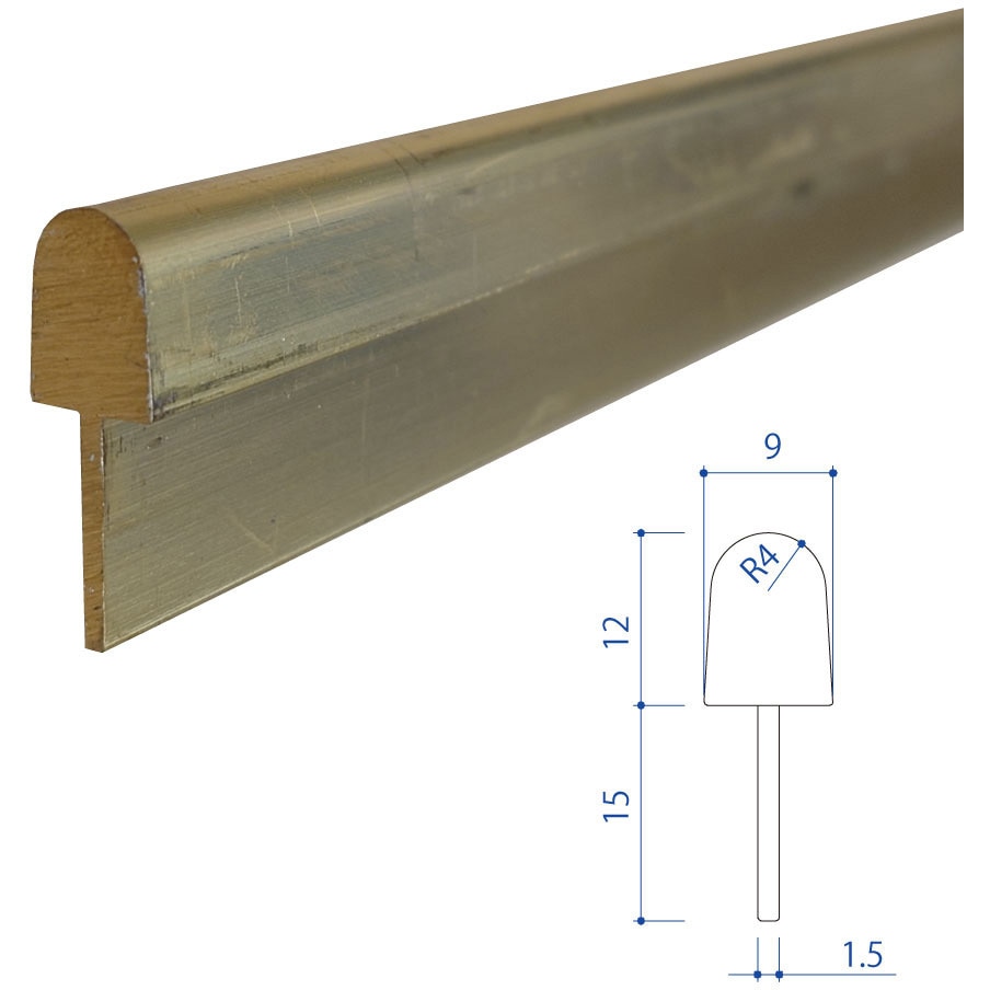 真鍮 埋込レール 1本 HOJO 【通販モノタロウ】
