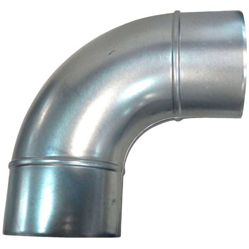 200 スパイラルエルボ90° フジモリ産業 亜鉛鋼板