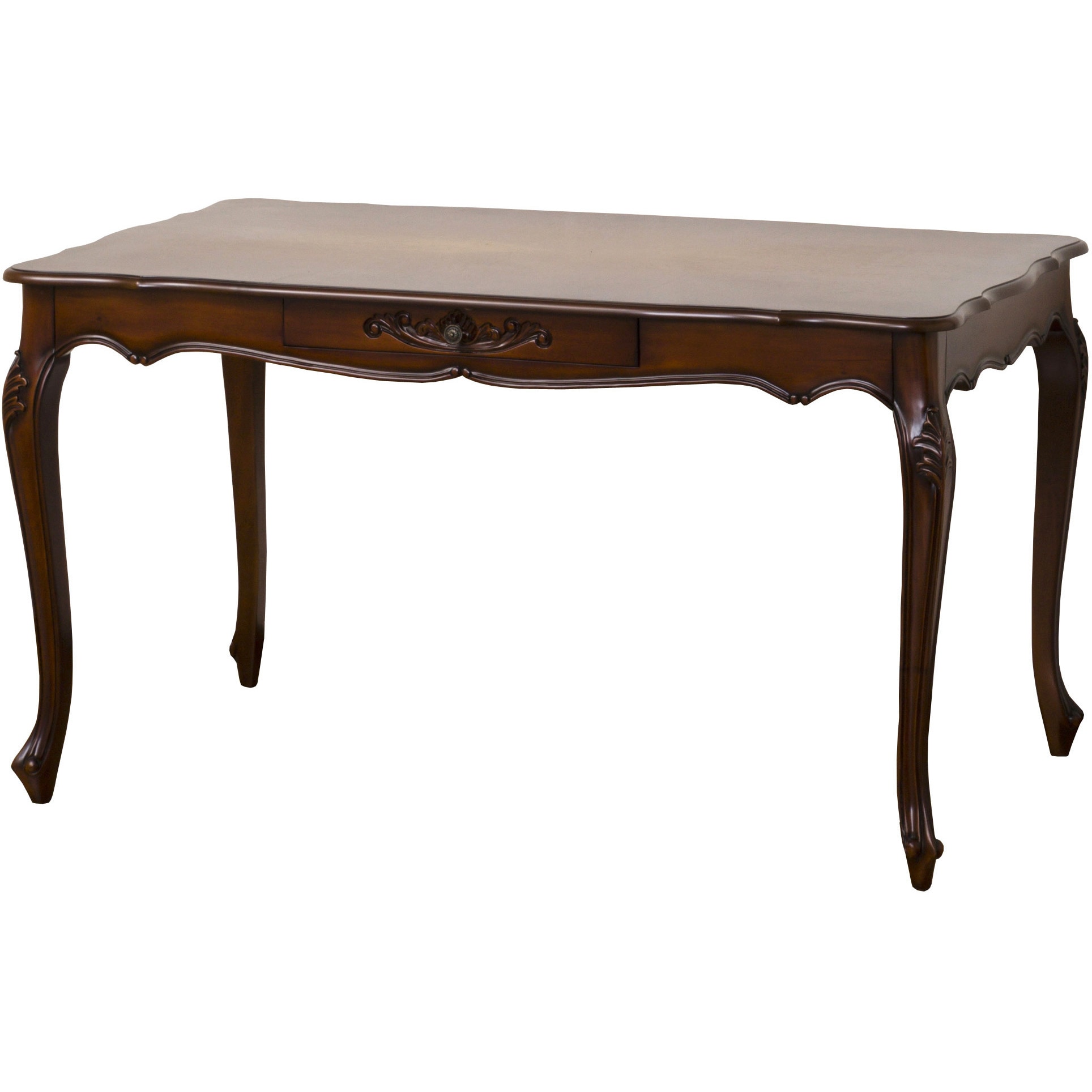 92204 コモダイニングテーブル135 クロシオ ブラウン色 高さ730mm奥行800mm