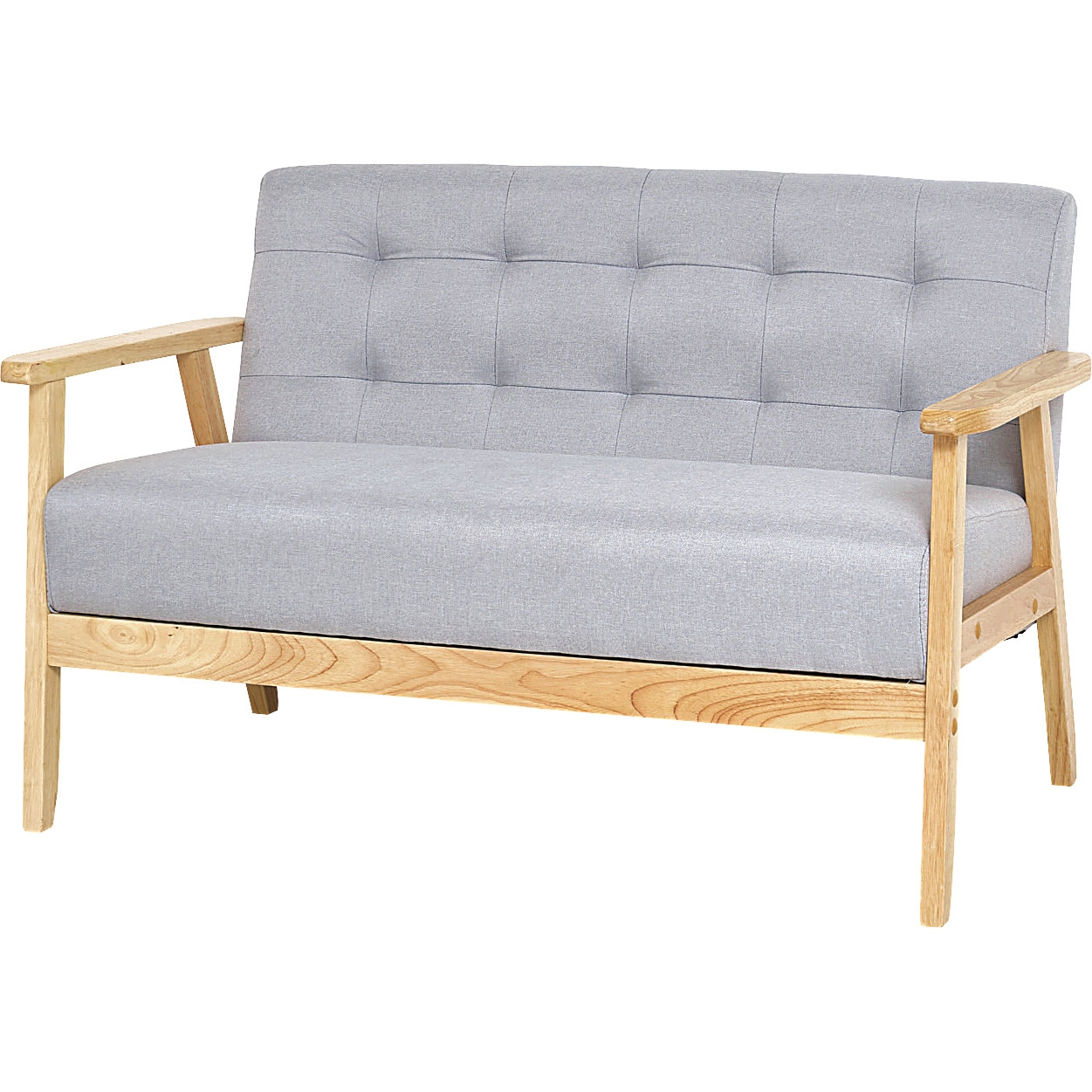 ソファー 2人掛けソファ ラブソファ ソファ 二人掛けソファ オスロ グレー ソファー 2人掛けソファ ラブソファ ソファ 二人掛けソファ オスロ