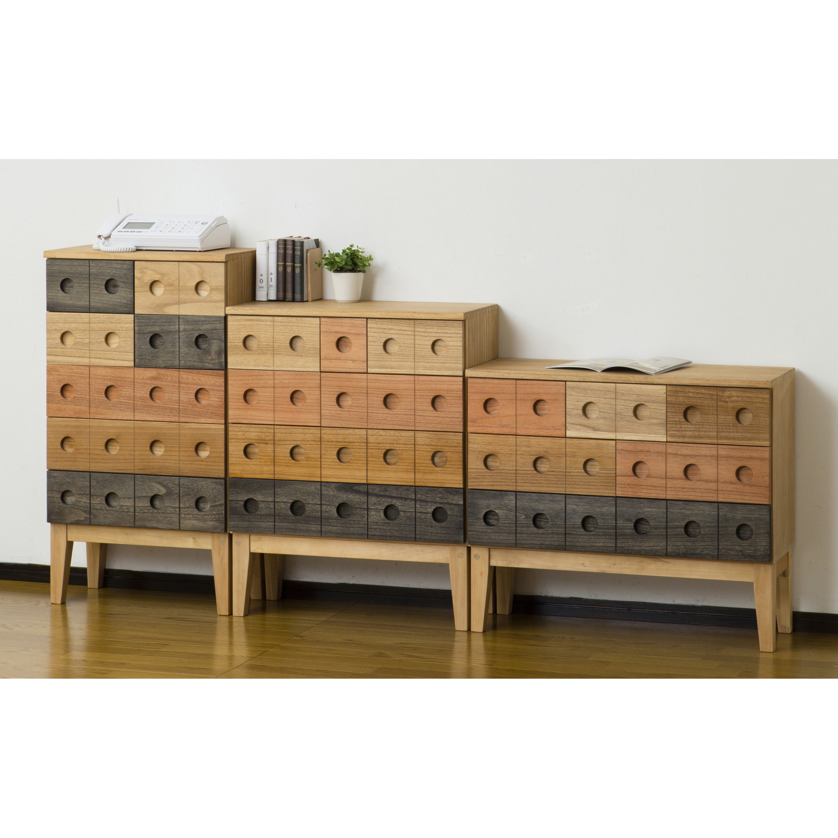 64831 コンビネーションチェスト クロシオ 棚段数(段)5 高さ900mm幅