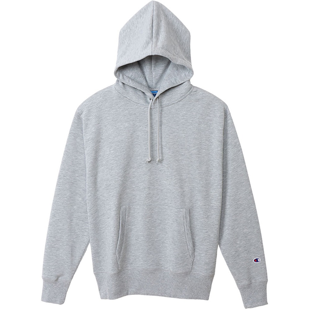 サ*タ様 Champion グレー パーカー C3XS161 チャンピオン スウェット プルオーバー フード 速乾 Champion