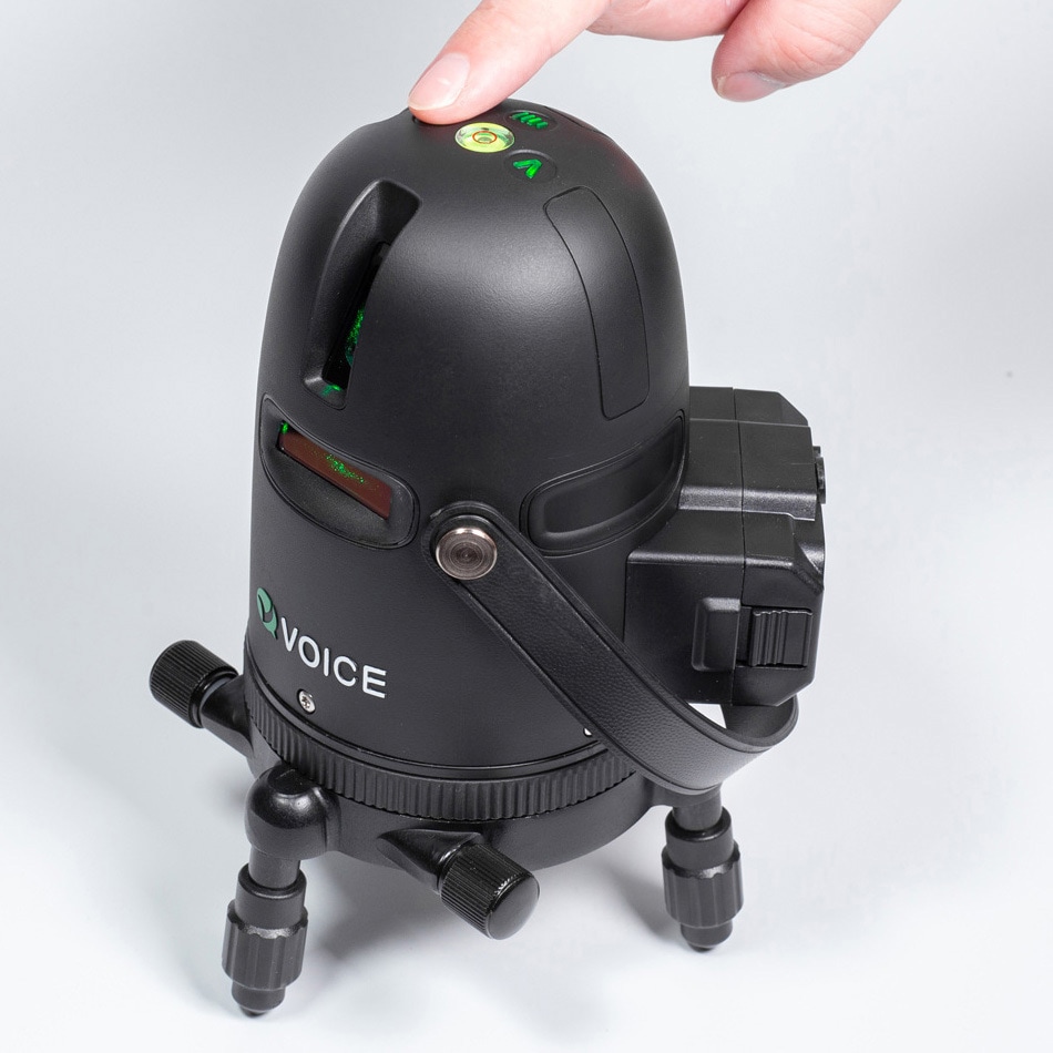 Model G2(本体+三脚セット) VOICE 2ライングリーンレーザー墨出し器 