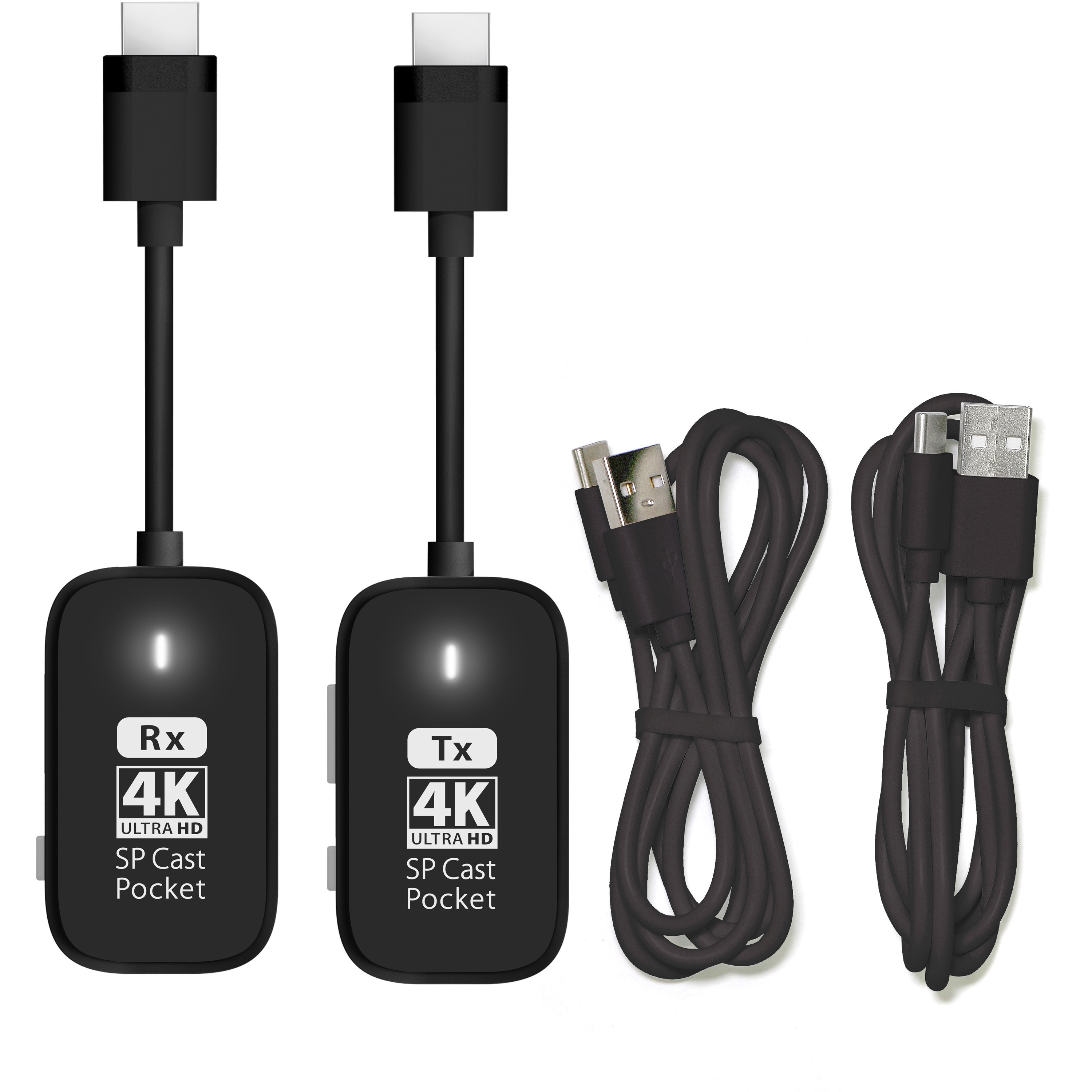 SPCASTPOCKET-H1-4KR1 【SPCastPocket4K】 4K対応ワイヤレス プリンストン 1組 SPCASTPOCKET-H1-4KR1