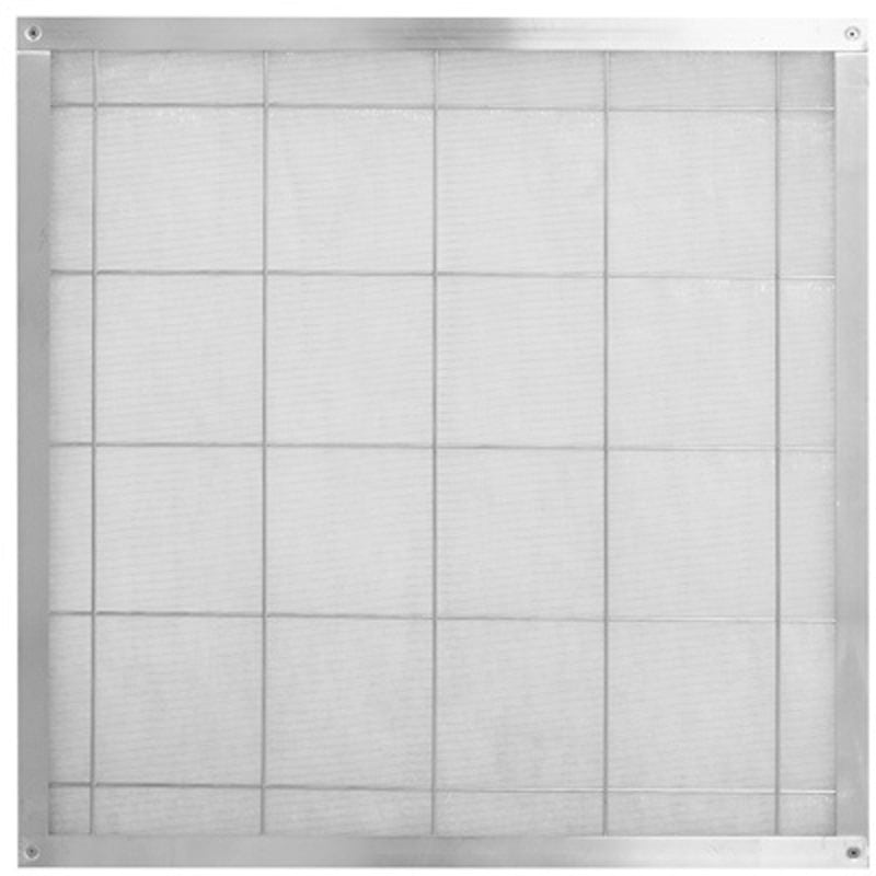 500X500A 塗装ブース用フィルター枠 アルミ製 アンデックス 1個