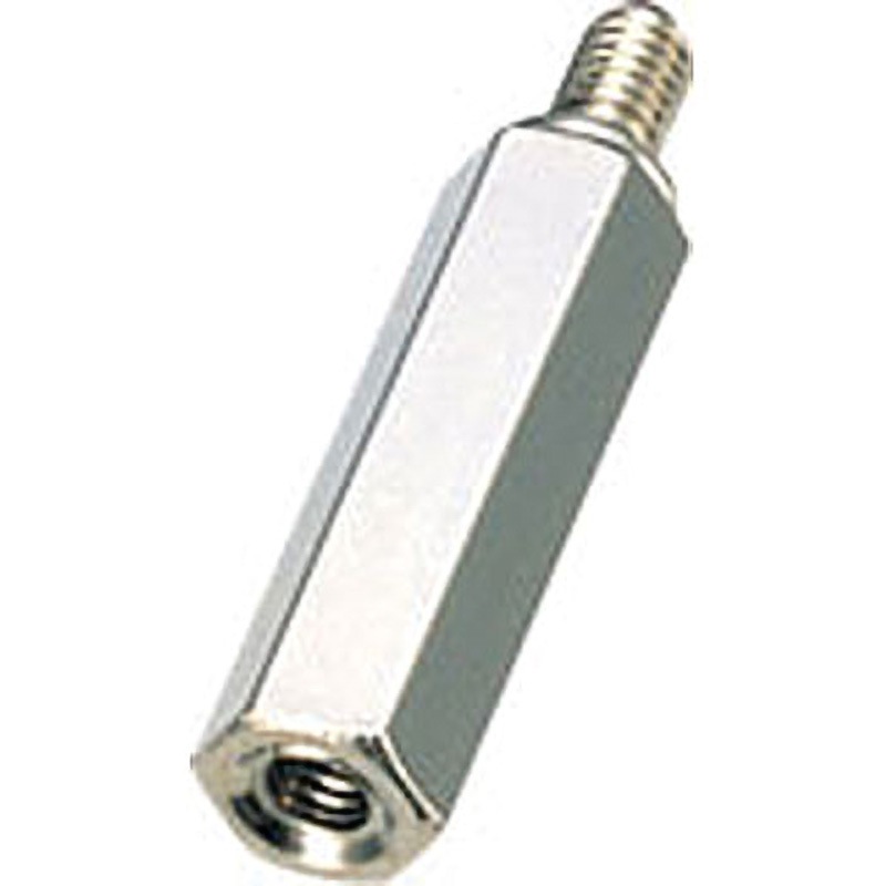 WSB-345SWE SW黄銅スペーサー WSB-300SWEシリーズ(M=3 ピッチ0.5SW付) 廣杉計器 1袋(50個) WSB-345SWE
