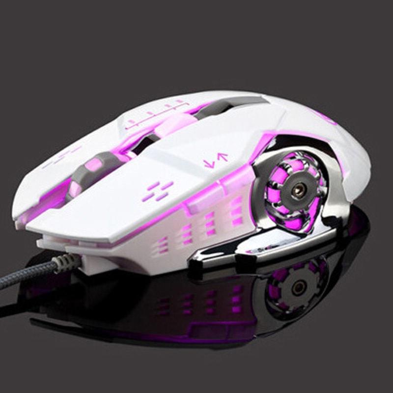 Amazon | NGS GMX-123 USB 有線 LED 照明 ゲーム用マウス 6ボタン 調節