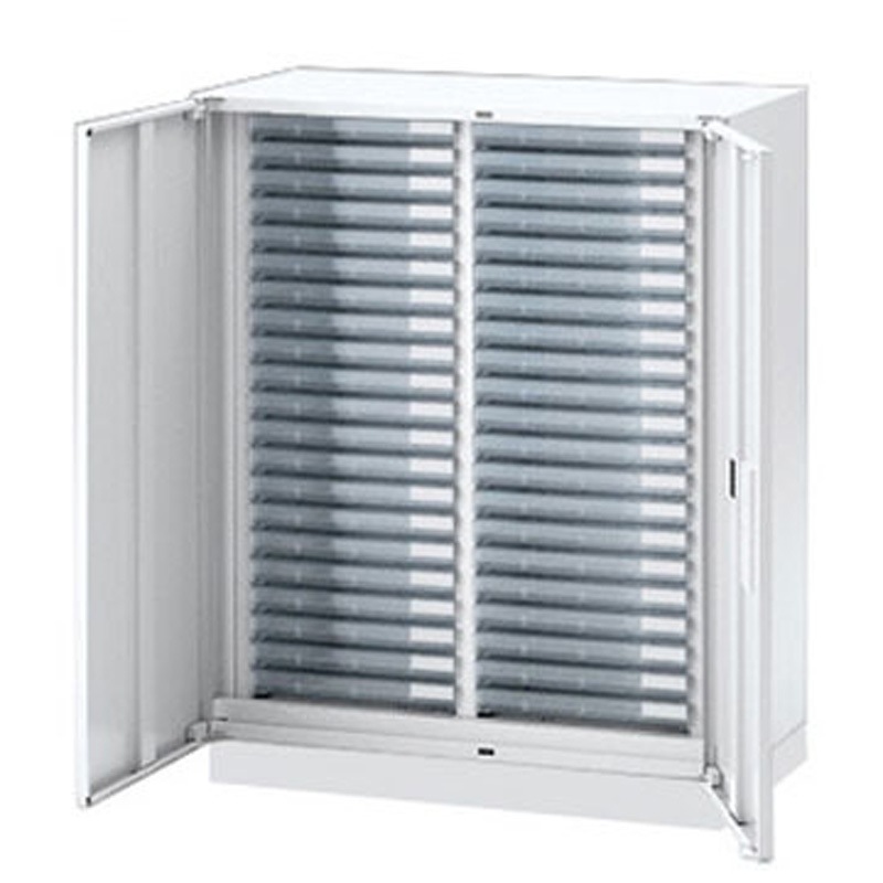 EHTM-109TBKN-W9 シンラインキャビネット クリスタルトレイ型  下段専用 ベース付<配送時組立サービス付> 1台 イトーキ 【通販モノタロウ】 87,890円