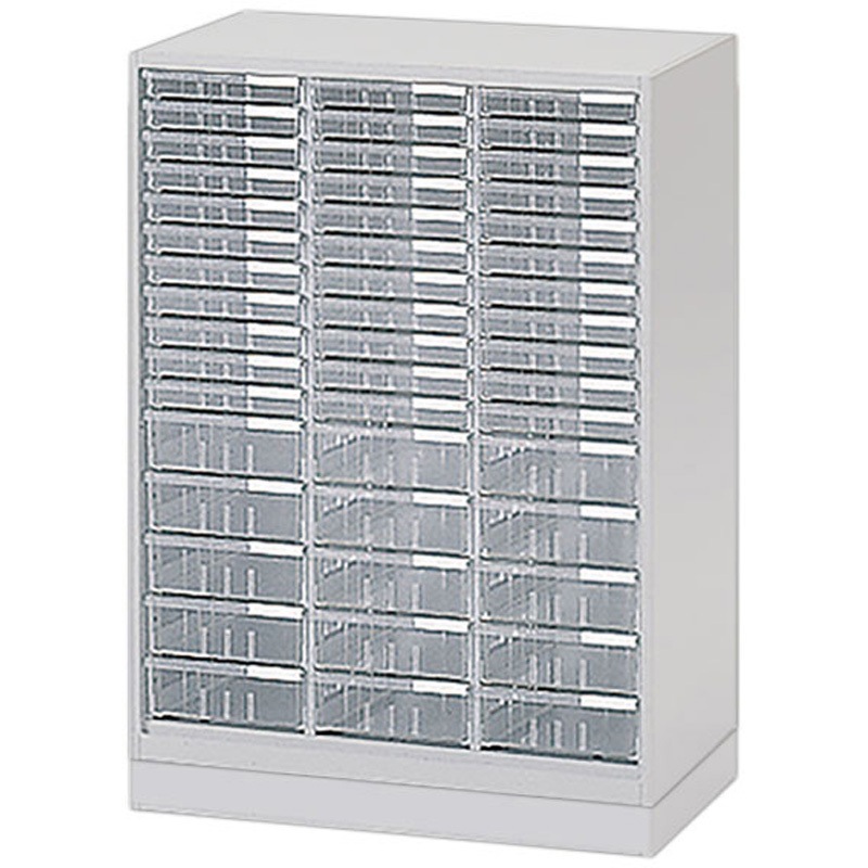 EHTS-109KAF-WE シンラインキャビネット400 クリスタルトレイ型  下段専用 ベース付<配送時組立サービス付> 1台 イトーキ 【通販モノタロウ】